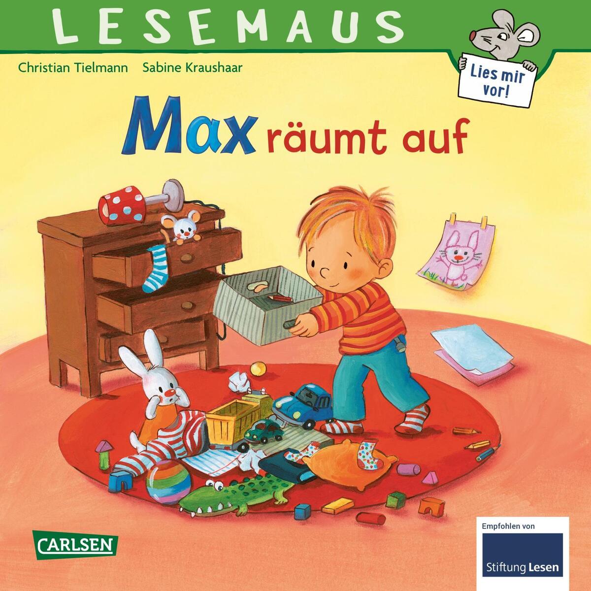 LESEMAUS 119: Max räumt auf LESEMAUS 119: Max räumt auf von Carlsen Verlag GmbH