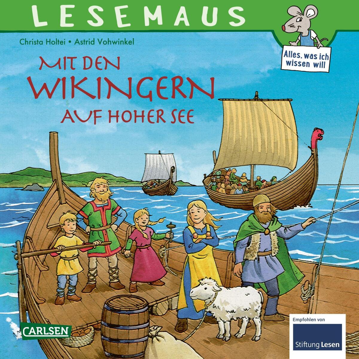 LESEMAUS 148: Mit den Wikingern auf hoher See LESEMAUS 148: Mit den Wikingern auf hoher See von Carlsen Verlag GmbH