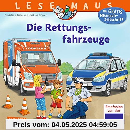 LESEMAUS 158: Die Rettungsfahrzeuge