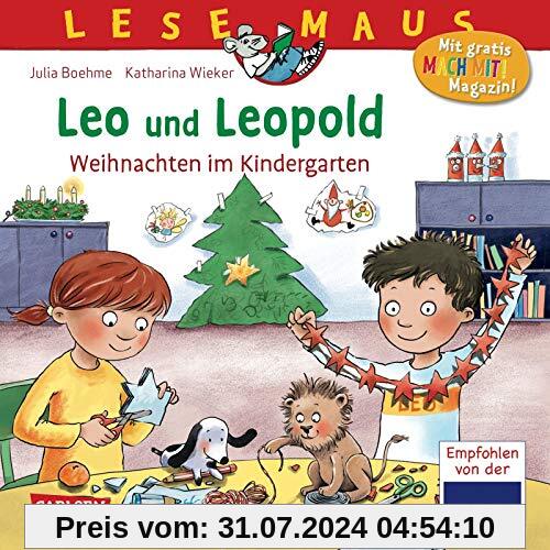 LESEMAUS 163: Leo und Leopold – Weihnachten im Kindergarten (163)