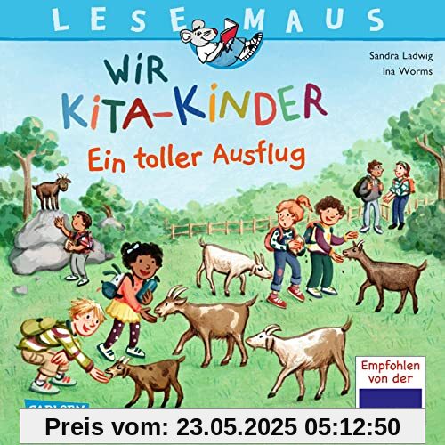 LESEMAUS 165: Wir KiTa-Kinder – Ein toller Ausflug: Fröhliche Bilderbuch-Geschichte über den Alltag im Kindergarten (165)