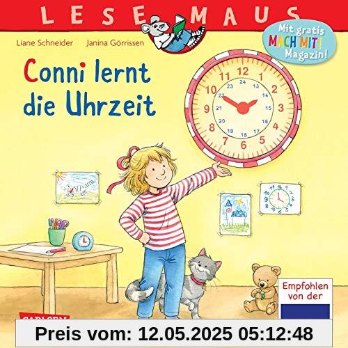 LESEMAUS 190: Conni lernt die Uhrzeit (190)
