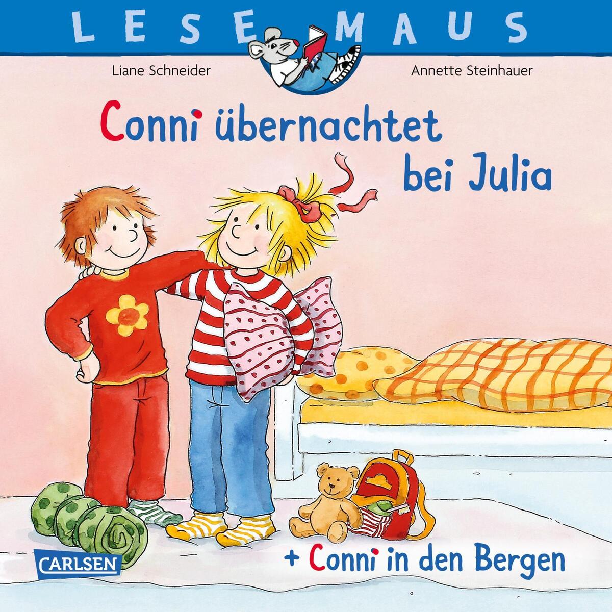 LESEMAUS 207: "Conni übernachtet bei Julia" + "Conni in den Bergen" Conni Doppel... LESEMAUS 207: "Conni übernachtet bei Julia" + "Conni in den Bergen" Conni Doppel... von Carlsen Verlag GmbH