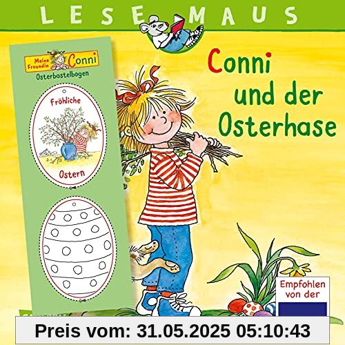 LESEMAUS 77: Conni und der Osterhase: Mit buntem Oster-Anhänger (77)