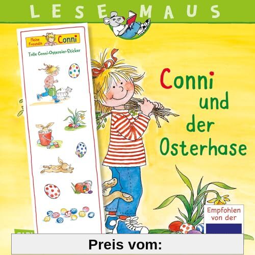 LESEMAUS 77: Conni und der Osterhase: Mit tollem Oster-Stickerbogen | Fröhliche Bilderbuchgeschichte für Kinder ab 3 (77)