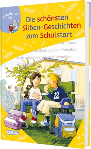 LESEMAUS zum Lesenlernen Sammelbände: Die schönsten Silben-Geschichten zum Schulstart: Extra Lesetraining – Lesetexte mit farbiger Silbenmarkierung