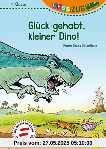 LESEZUG/1. Klasse: Glück gehabt, kleiner Dino!