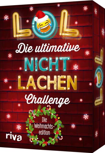 LOL – Die ultimative Nicht-lachen-Challenge – Die Weihnachtsedition: Mit den besten Witzen, Flachwitzen, Scherzfragen. Tolles Partyspiel zu Nikolaus, im Adventskalender. Ab 8 Jahren LOL – Die ultimative Nicht-lachen-Challenge – Die Weihnachtsedition: Mit den besten Witzen, Flachwitzen, Scherzfragen. Tolles Partyspiel zu Nikolaus, im Adventskalender. Ab 8 Jahren