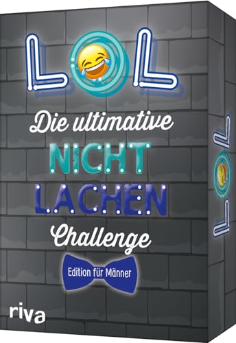 LOL – Die ultimative Nicht-lachen-Challenge – Edition für Männer: Mit den besten Witzen, Flachwitzen, Scherzfragen für Erwachsene. Partyspiel mit Trinkspielvariante LOL – Die ultimative Nicht-lachen-Challenge – Edition für Männer: Mit den besten Witzen, Flachwitzen, Scherzfragen für Erwachsene. Partyspiel mit Trinkspielvariante