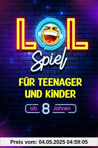 LOL Spiel: Über 600 Witze, Scherzfragen & Spiele für Teenager und Kinder ab 8 Jahren | Nicht-Lachen-Challenge Partyspiel LOL Spiel: Über 600 Witze, Scherzfragen & Spiele für Teenager und Kinder ab 8 Jahren | Nicht-Lachen-Challenge Partyspiel