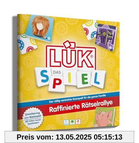 LÜK - DAS SPIEL: Spielheft „Raffinierte Rätselrallye Erweiterung (LÜK - DAS SPIEL: Das kooperative Quiz für die ganze Familie)