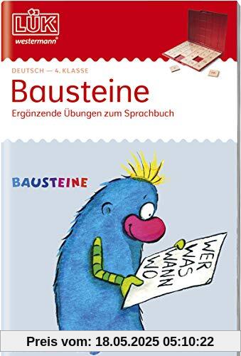 LÜK-Übungshefte: LÜK: 4. Klasse - Deutsch: Bausteine - Ergänzende Übungen zum Sprachbuch (Doppelband): Bausteine Deutsch / 4. Klasse - Deutsch: ... (LÜK-Übungshefte: Bausteine Deutsch)