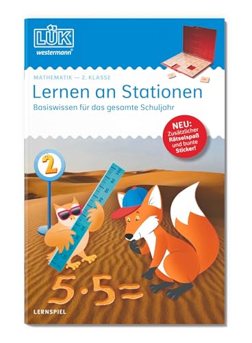LÜK: 2. Klasse – Mathematik Lernen an Stationen (LÜK-Übungshefte: Mathematik) von Westermann Lernwelten GmbH