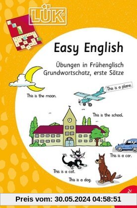 LÜK: Easy EnglishDoppelband: Übungen in Frühenglisch, Grundwortschatz, erste Sätze: Übungen für den Unterricht in Frühenglisch. Grundwortschatz, erste Sätze