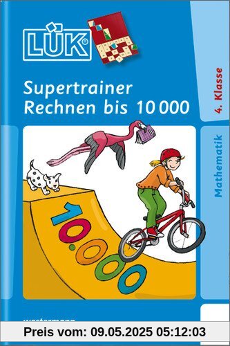 LÜK: Supertrainer Rechnen 4. Klasse: Gemischtes Kopfrechnen
