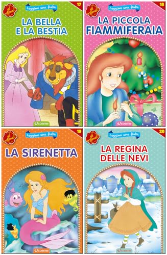 La Bella e la Bestia-La piccola fiammiferaia-La Sirenetta-La regina delle nevi. Leggimi una fiaba. Ediz. illustrata La Bella e la Bestia-La piccola fiammiferaia-La Sirenetta-La regina delle nevi. Leggimi una fiaba. Ediz. illustrata von Edibimbi