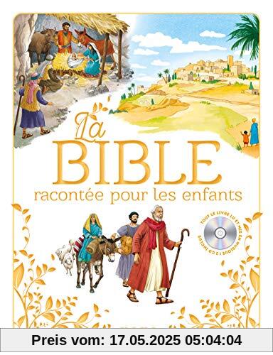 La Bible racontée pour les enfants +CD +flashcode