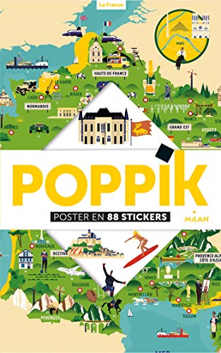 La France - Poppik: Poster en 88 stickers