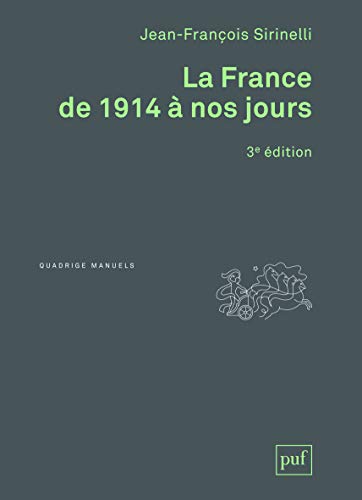 La France de 1914 à nos jours von PUF