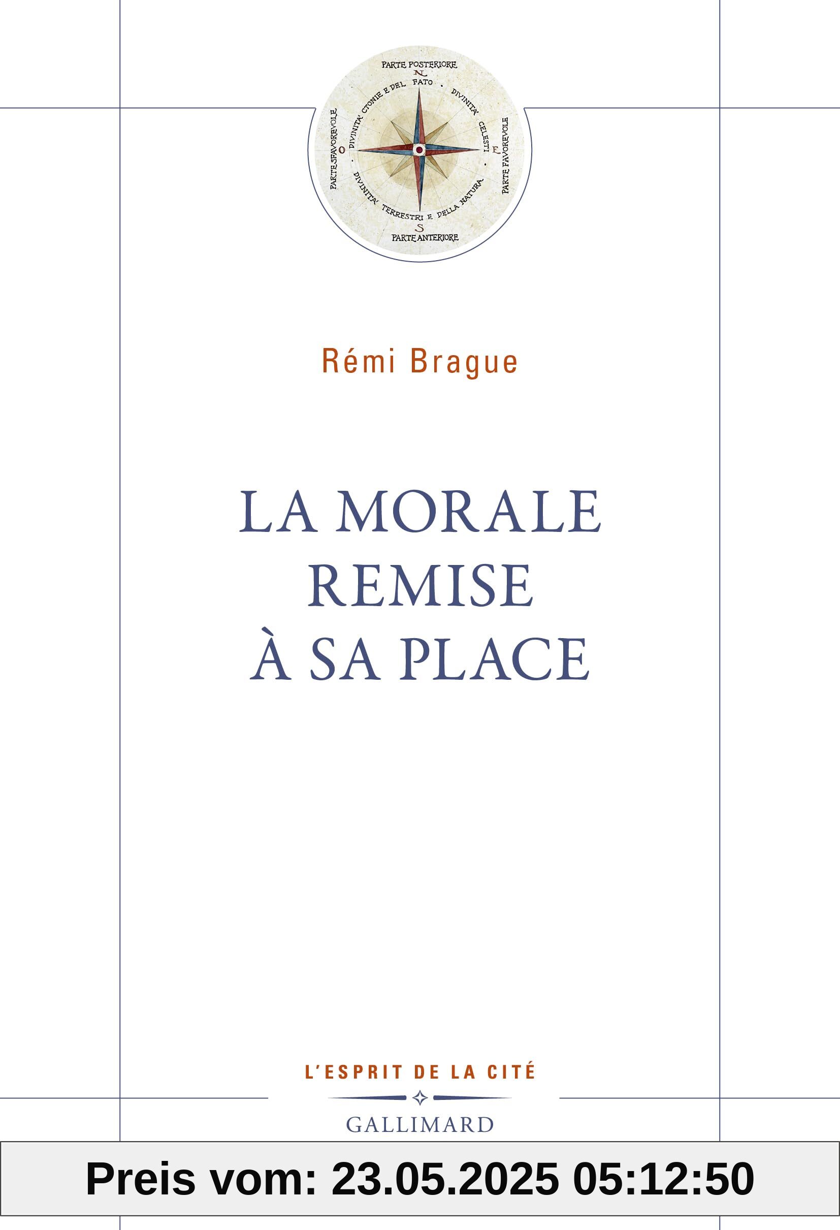 La Morale remise à sa place