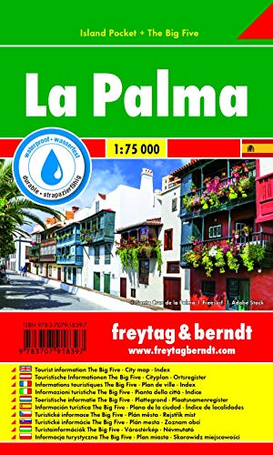 La Palma, Autokarte 1:75.000, Island Pocket + The Big Five (freytag & berndt Auto + Freizeitkarten) von FREYTAG-BERNDT UND ARTARIA