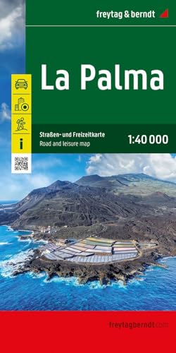 La Palma, Straßen- und Freizeitkarte 1:40.000, freytag & berndt: Innenstadtpläne, Wanderwege (freytag & berndt Auto + Freizeitkarten) von FREYTAG-BERNDT UND ARTARIA