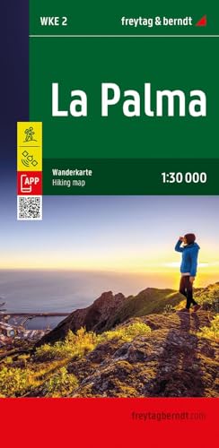 La Palma, Wanderkarte 1:30.000, freytag & berndt: 1:30,000 scale (freytag & berndt Wander-Rad-Freizeitkarten) von FREYTAG-BERNDT UND ARTARIA