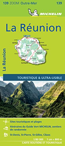 La Reunion - Zoom Map 139: Map (Michelin Zoom Reunion Map, Band 139)