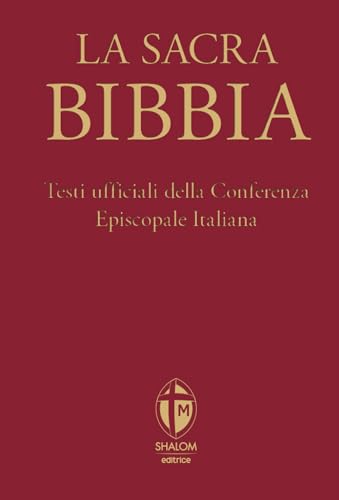 La Sacra Bibbia. Edizione grande a caratteri grandi. Tela rossa