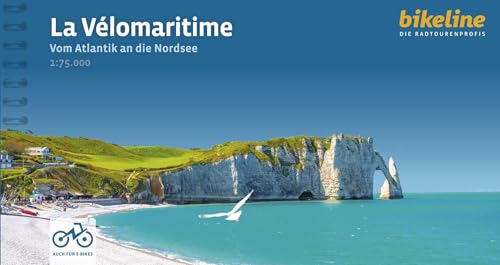 La Vélomaritime: Vom Atlantik an die Nordsee, 75.000, 1.443 km, GPS-Tracks Download, LiveUpdate (Bikeline Radtourenbücher) von Esterbauer GmbH