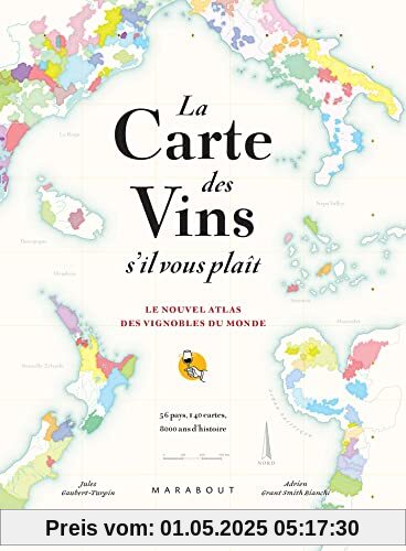 La carte des vins SVP - Nouvelle édition augmentée: Le nouvel atlas des vignobles du monde