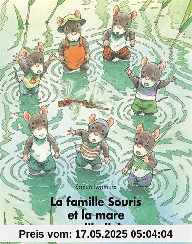 La famille souris et la mare aux libellules La famille souris et la mare aux libellules