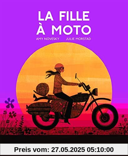 La fille à moto