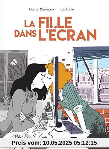 La fille dans l'écran