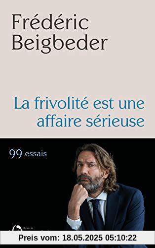 La frivolité est une affaire sérieuse