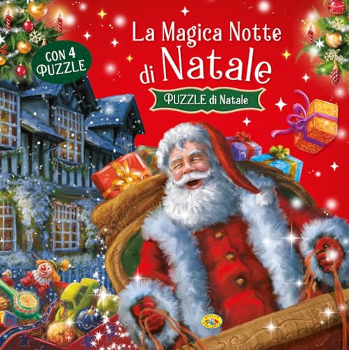 La magica notte di Natale. Ediz. a colori. Con 4 puzzle von Grillo Parlante