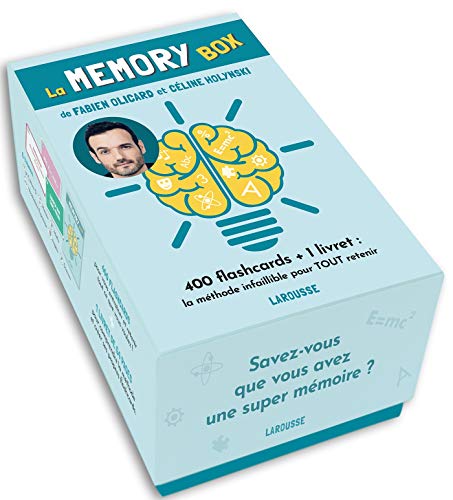 La Memory box: 400 flashcards + 1 livret, la meilleure méthode pour tout retenir von Larousse