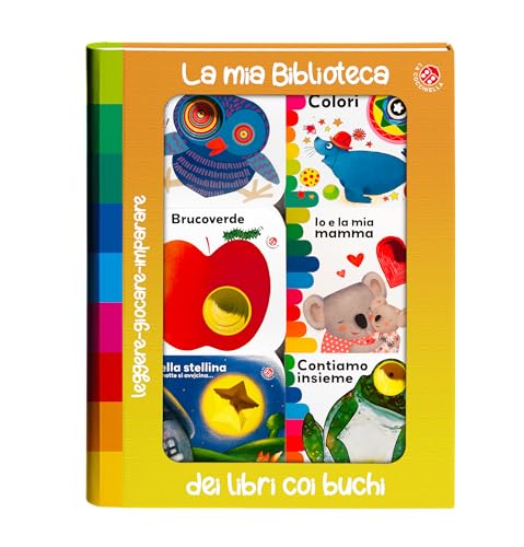 La mia biblioteca dei libri coi buchi. Ediz. a colori von La Coccinella