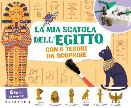 La mia scatola dell'Egitto con 6 tesori da scoprire. Con gadget (Imparare per gioco) von Gribaudo