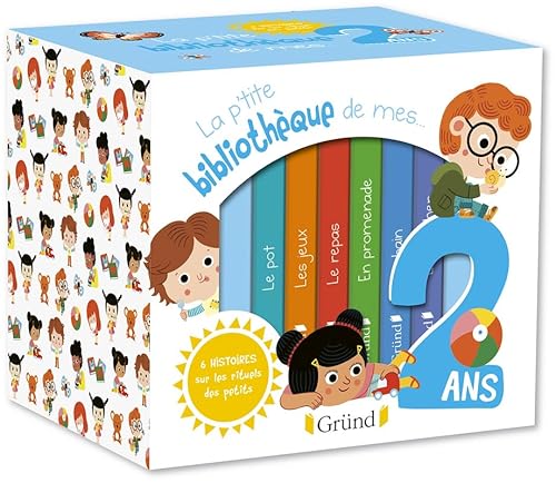 La petite bibliothèque de mes 2 ans: Coffret en 6 volumes von GRUND