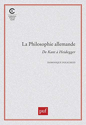La philosophie allemande: De Kant à Heidegger von TASCHEN