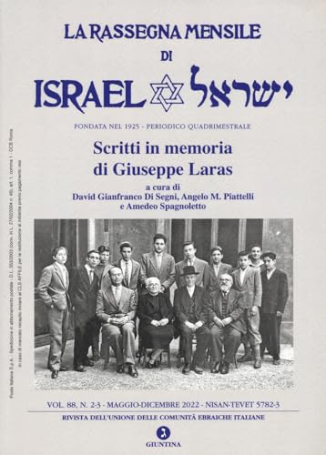 La rassegna mensile di Israel. Scritti in memoria di Giuseppe Laras (Vol. 88/2-3) (Fuori collana) von Giuntina