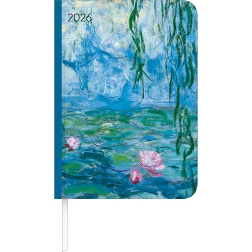 Lady Journal Monet 2026 - Taschenkalender A6 (10,7x15,2 cm) - Weekly - 192 Seiten - Notiz-Buch - Termin-Planer - Alpha Edition von ALPHA EDITION