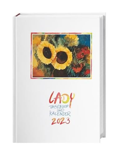 Lady Tagebuch A5 2023 - Kalenderbuch - Terminkalender - Taschenkalender - Wochenplaner - Organzier mit 176 Seiten, Lesebändchen - 15,2 x 21,5 cm von Heye Kalender / Heye in Athesia Kalenderverlag