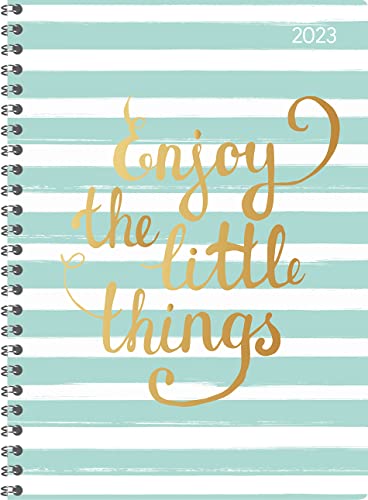 Ladytimer Ringbuch Little Things 2023 - Taschen-Kalender A5 (15x21 cm) - Schüler-Kalender - Weekly - Ringbindung - 128 Seiten - Alpha Edition von Alpha Edition