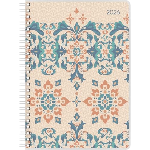 Ladytimer Ringbuch Oriental 2026 - Taschen-Kalender A5 (15x21 cm) - Schüler-Kalender - Weekly - Ringbindung - 128 Seiten - Alpha Edition von ALPHA EDITION
