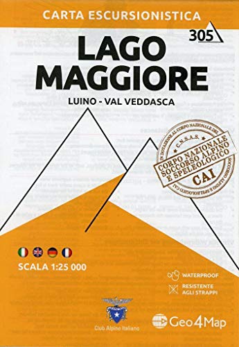 Lago Maggiore 1:25 000: Luino-Val Veddasca / Waterproof / Resistente (Carta escursionistica) Lago Maggiore 1:25 000: Luino-Val Veddasca / Waterproof / Resistente (Carta escursionistica) von LIBRERIA GEOGRAFICA