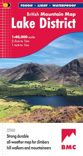 Lake District (British Mountain Map) von Harvey Map Services Ltd