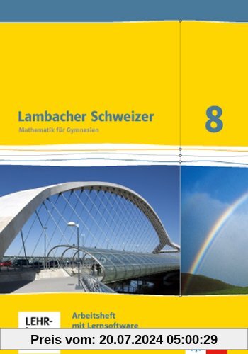 Lambacher Schweizer / Arbeitsheft plus Lösungsheft und Lernsoftware 8. Schuljahr: Ausgabe für Hessen G9