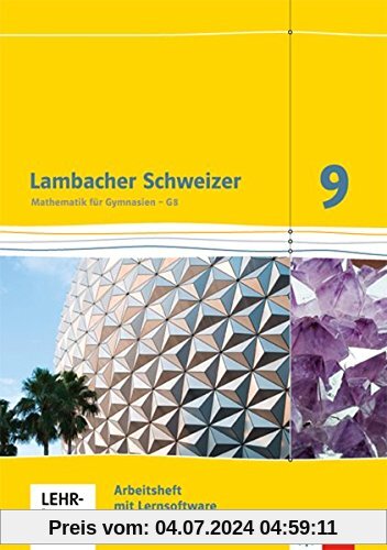 Lambacher Schweizer / Arbeitsheft plus Lösungsheft und Lernsoftware 9. Schuljahr: Ausgabe für Hessen G8